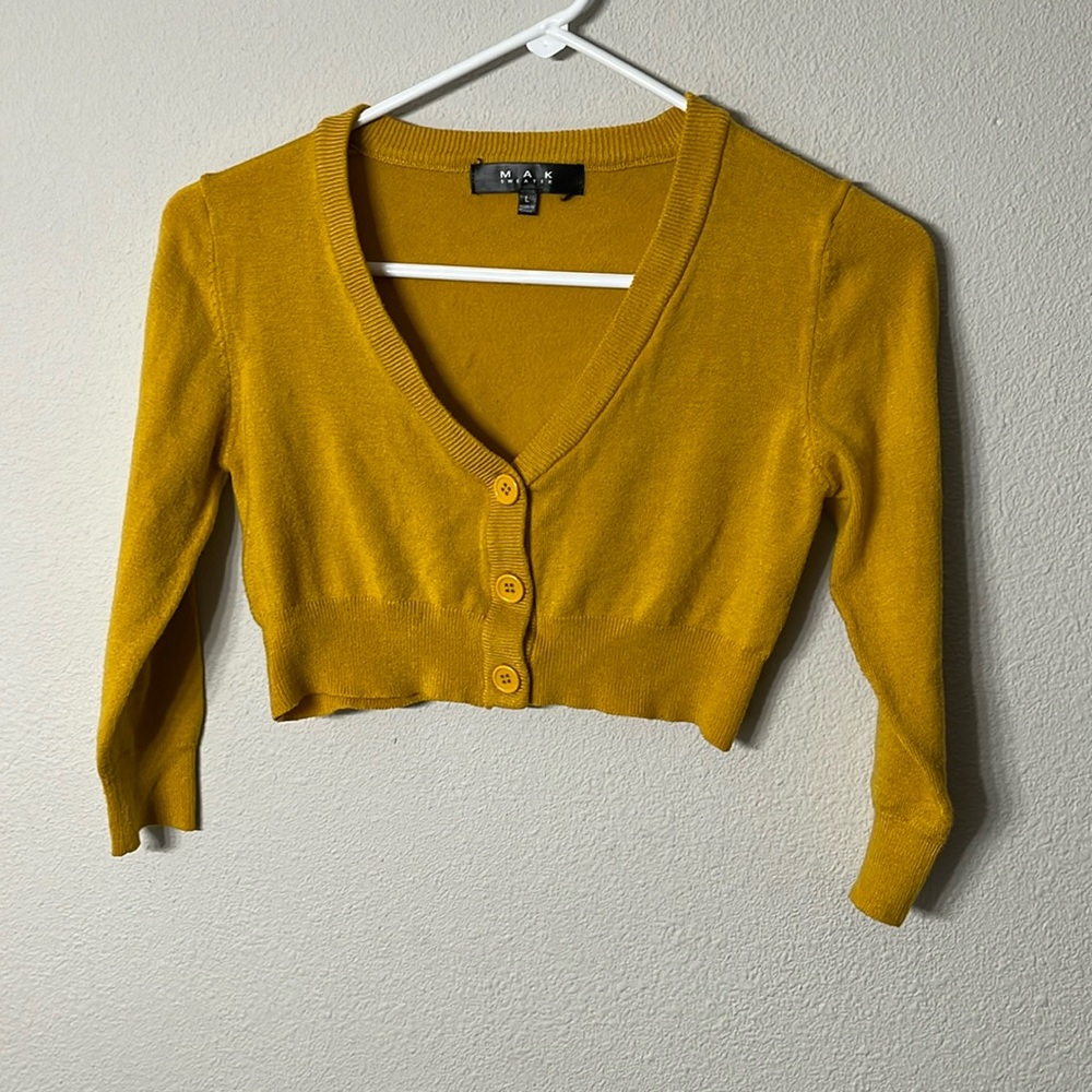 MAK Sweater Cropped Women’s Cardigan